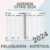 agenda citas diaria 2024 interior